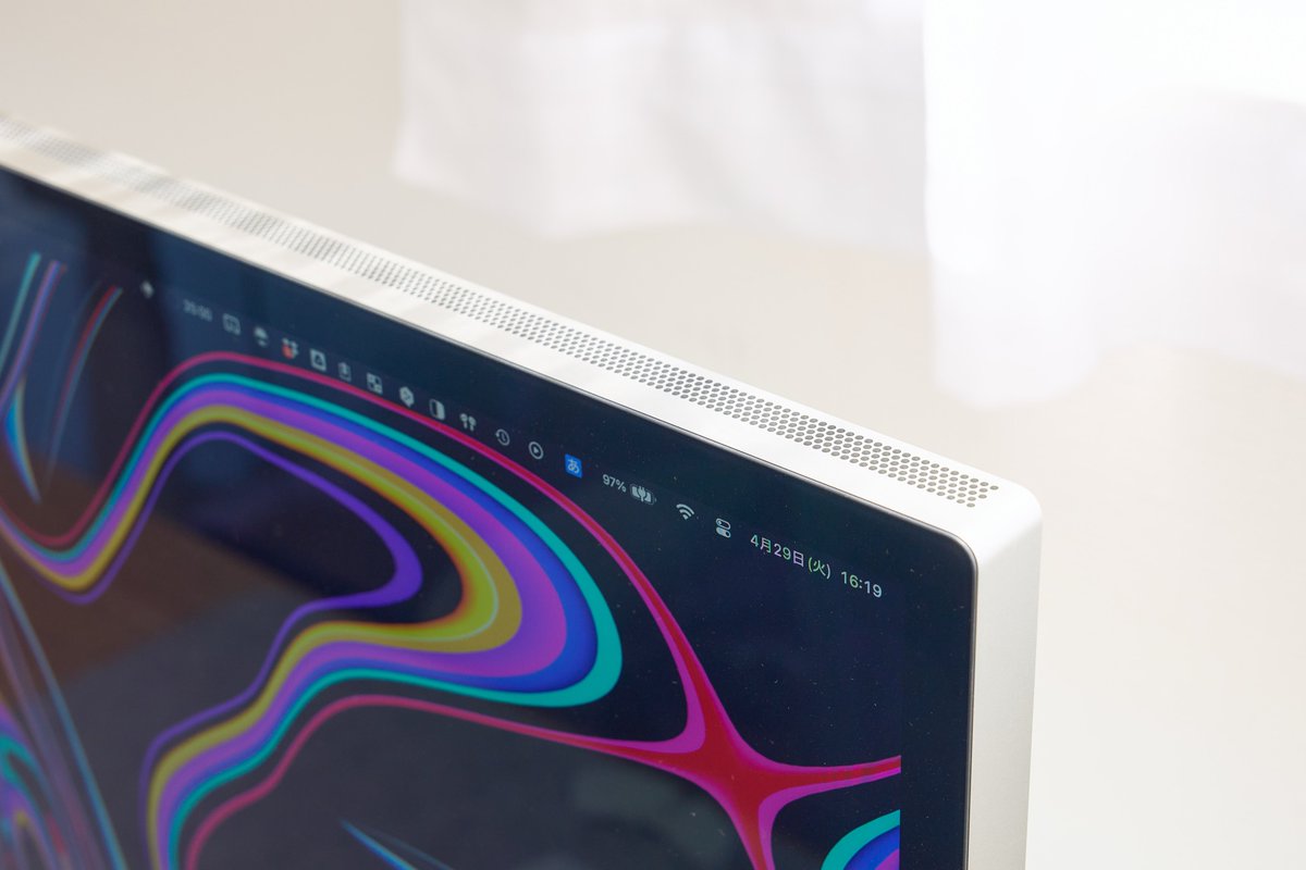 jaga_farm's tweet image. ついにApple Studio Display買っちゃいました。

#studiodisplay
#desksetup