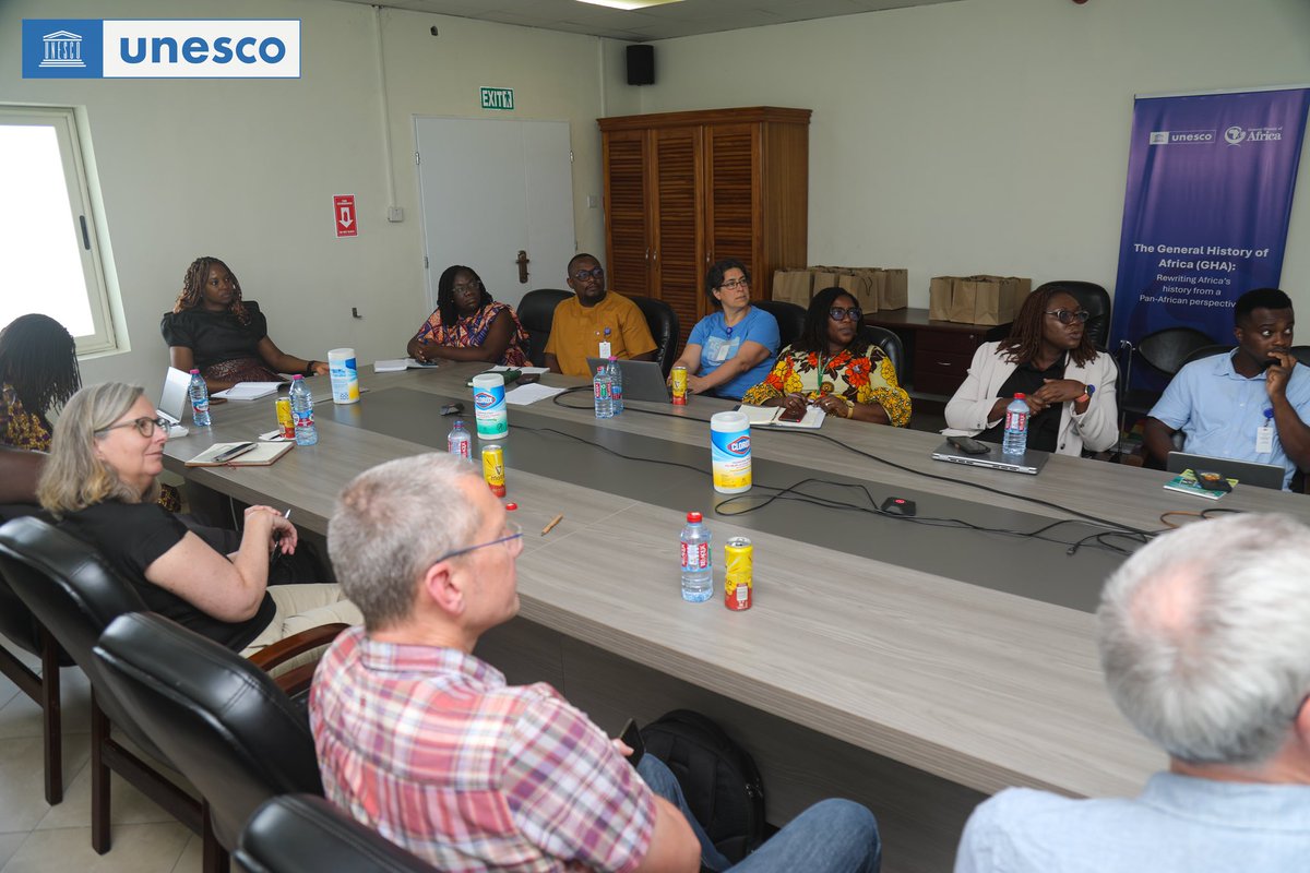 UnescoGhana's tweet photo. UNESCO hosted a strategic meeting with @mestighofficial, @UK_CEH, @EPA_Ghana, and @devbankghana ahead of the "Future of Biodiversity Mapping and Monitoring in Ghana" workshop, taking place on 29–30 April. 🌍 #BiodiversityFinancing #Sustainability https://t.co/SHD3GTFTXl