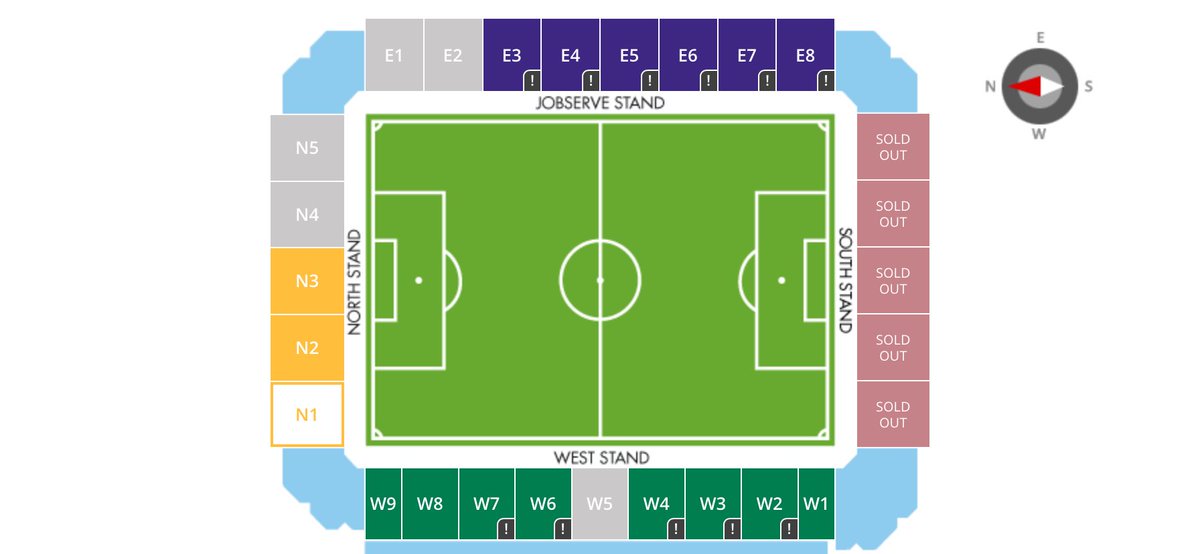 Andy Kettle (@automatic22) on Twitter photo Looks like N1-3 have been opened up to <a href="/ColU_Official/">Colchester United FC</a> fans again.
Would be nice to show the lads our appreciation with a full stadium.
Looking forward to this one, and season ticket purchased for next season. #ColU Looks like N1-3 have been opened up to <a href="/ColU_Official/">Colchester United FC</a> fans again.
Would be nice to show the lads our appreciation with a full stadium.
Looking forward to this one, and season ticket purchased for next season. #ColU