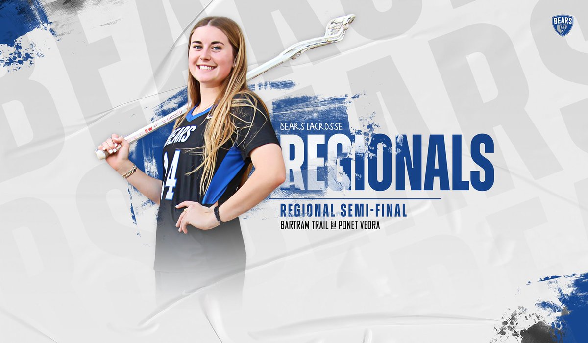 Bartram Trail Athletics π» (@bt_athletics) on Twitter photo πππ¦ππππ²
π₯ <a href="/BTgirlsLAX/">BT Girls Lax</a>
π Ponte Vedra
π 6:00
π Ponte Vedra
#GoBearsπ» πππ¦ππππ²
π₯ <a href="/BTgirlsLAX/">BT Girls Lax</a>
π Ponte Vedra
π 6:00
π Ponte Vedra
#GoBearsπ»