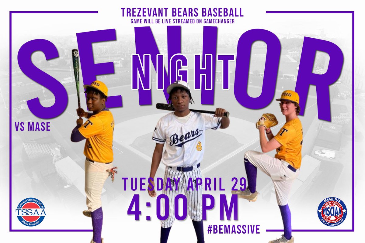 T-High in the Bay Athletics (@gobearsgo_) on Twitter photo It’s Senior Day in the Bay! The <a href="/TBears_baseball/">THS_Bears Baseball</a> will try to extend a six game winning streak tonight vs MASE! <a href="/johnvarlas/">John Varlas</a> <a href="/MoniquejBethany/">Monique Bethany</a> <a href="/sportszonetv1/">Memphis SportsZone</a> <a href="/memphispreps/">CA Prep Sports</a> <a href="/wendellsjr_/">Wendell Shepherd</a> <a href="/Ericbrent37/">Eric L. Brent</a> <a href="/Coach_RSmith1/">Robert Smith</a> It’s Senior Day in the Bay! The <a href="/TBears_baseball/">THS_Bears Baseball</a> will try to extend a six game winning streak tonight vs MASE! <a href="/johnvarlas/">John Varlas</a> <a href="/MoniquejBethany/">Monique Bethany</a> <a href="/sportszonetv1/">Memphis SportsZone</a> <a href="/memphispreps/">CA Prep Sports</a> <a href="/wendellsjr_/">Wendell Shepherd</a> <a href="/Ericbrent37/">Eric L. Brent</a> <a href="/Coach_RSmith1/">Robert Smith</a>