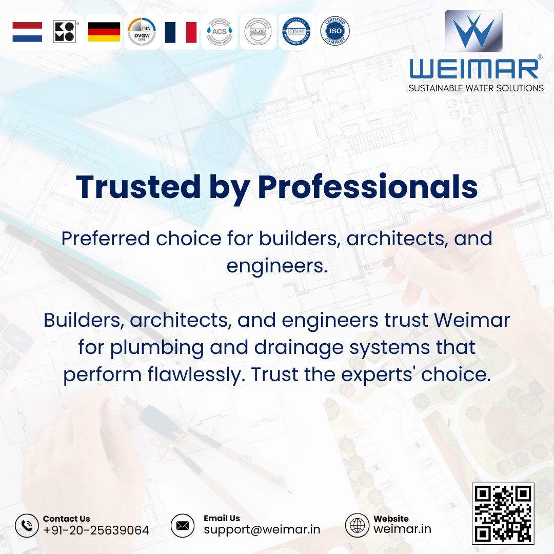 weimarindiallp's tweet image. Upgrade your space with Weimar’s premium range of plumbing accessories—where elegance meets engineering.

#ModernPlumbing #WeimarSolutions #FlexiblePlumbing #LeakProofTechnology #InnovativePlumbing #PlumbingMadeEasy #DurablePipes #WeimarIndiaLLP #WeimarDrainage