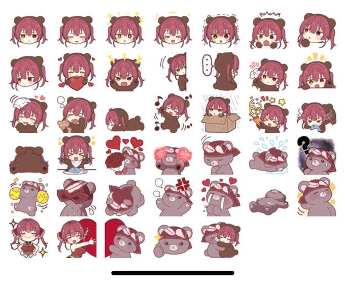 全部可愛すぎて...🥹 #マリン航海記 