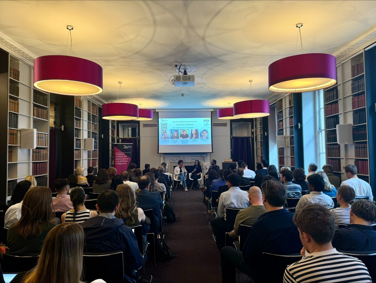 ELSA - European Lighthouse on Secure and Safe AI (@elsa_lighthouse) on Twitter photo Have you missed <a href="/turinginst/">The Alan Turing Institute</a> 's event on "How AI is shaping journalism and journalism is shaping AI"?😱
Don't worry, the team has prepared a review for you!🔥
Read about the core topics and views of the panel discussion here: elsa-ai.eu/the-promises-a…
#AIResearch #journalism Have you missed <a href="/turinginst/">The Alan Turing Institute</a> 's event on "How AI is shaping journalism and journalism is shaping AI"?😱
Don't worry, the team has prepared a review for you!🔥
Read about the core topics and views of the panel discussion here: elsa-ai.eu/the-promises-a…
#AIResearch #journalism