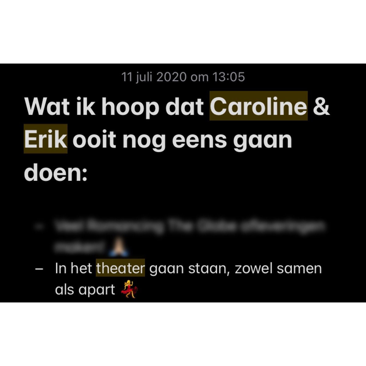 TeamSandersx's tweet image. Let’s gooooo! Wishlist check.😇
Wat leuk én eindelijk terug in het theater. Zoveel zin in @CarolineBruijnD, Erik! #DialMForMurder