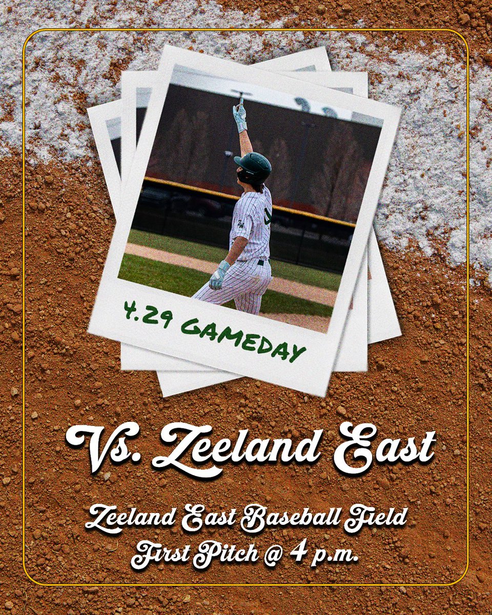 ‼️ GAMEDAY ‼️ 

Dux are making the long trip across the path to play <a href="/ZE_Baseball/">Zeeland East Baseball</a>  for a conference double header today. Come out to the fields at wear your green/gold. First pitch at 4pm. #GoDux #FAST #STACKIT