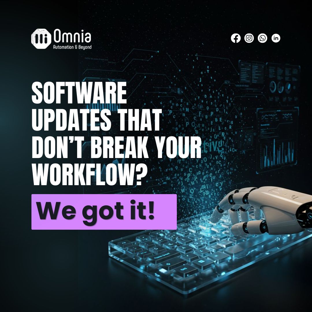 omniaautomation's tweet image. Smooth updates, zero headaches. 

#AIUpdates #OmniaAutomation #TechSimplified