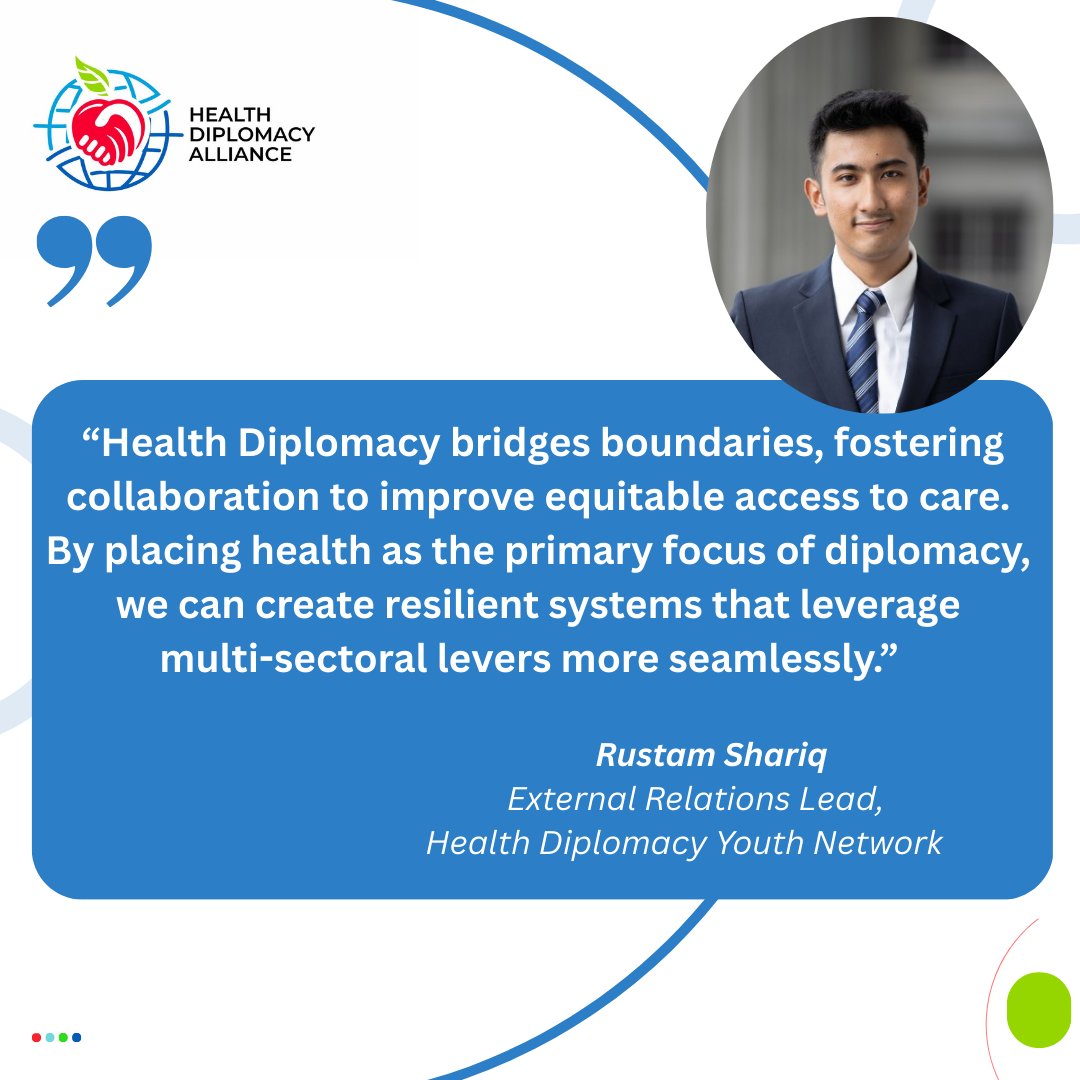Health diplomacy isn’t just policy—it’s connection, cooperation, and change. Hear Rustam Shariq reflect on his role in building inclusive, resilient systems.👇
Note: Views are personal and not representative of the Health Sciences Authority.
#HealthDiplomacy #YouthVoices #HDA