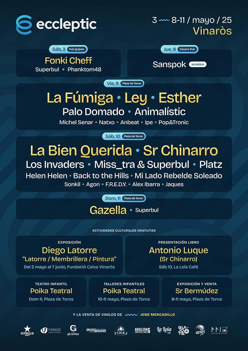 Diari del Maestrat (@diarimaestrat) on Twitter photo El festival ECCLEPTIC inicia aquest cap de setmana a Vinaròs
 diaridelmaestrat.com/el-festival-ec… El festival ECCLEPTIC inicia aquest cap de setmana a Vinaròs
 diaridelmaestrat.com/el-festival-ec…