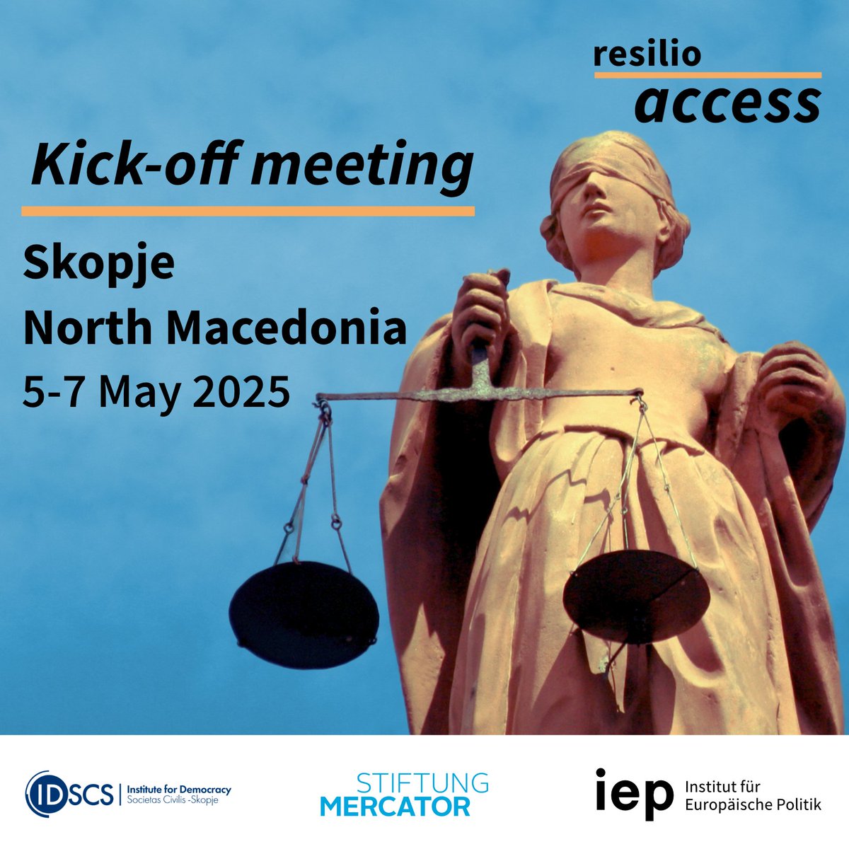 ИДСЦС-IDSCS (@idscs_skopje) on Twitter photo ⚖️ We’re launching RESILIO-ACCESS!
From May 5–7 in Skopje, experts will gather to discuss the resilience of the rule of law in EU candidate countries.
🔍 How do institutions withstand political, societal, or institutional disruptions 🏛️
#RESILIOACCESS <a href="/IEP_Berlin/">Institut für Europäische Politik</a> ⚖️ We’re launching RESILIO-ACCESS!
From May 5–7 in Skopje, experts will gather to discuss the resilience of the rule of law in EU candidate countries.
🔍 How do institutions withstand political, societal, or institutional disruptions 🏛️
#RESILIOACCESS <a href="/IEP_Berlin/">Institut für Europäische Politik</a>