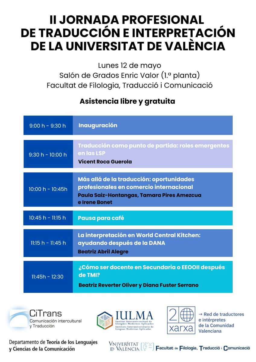 Ve apuntando en la agenda. CiTrans te ofrece dos estupendas jornadas.