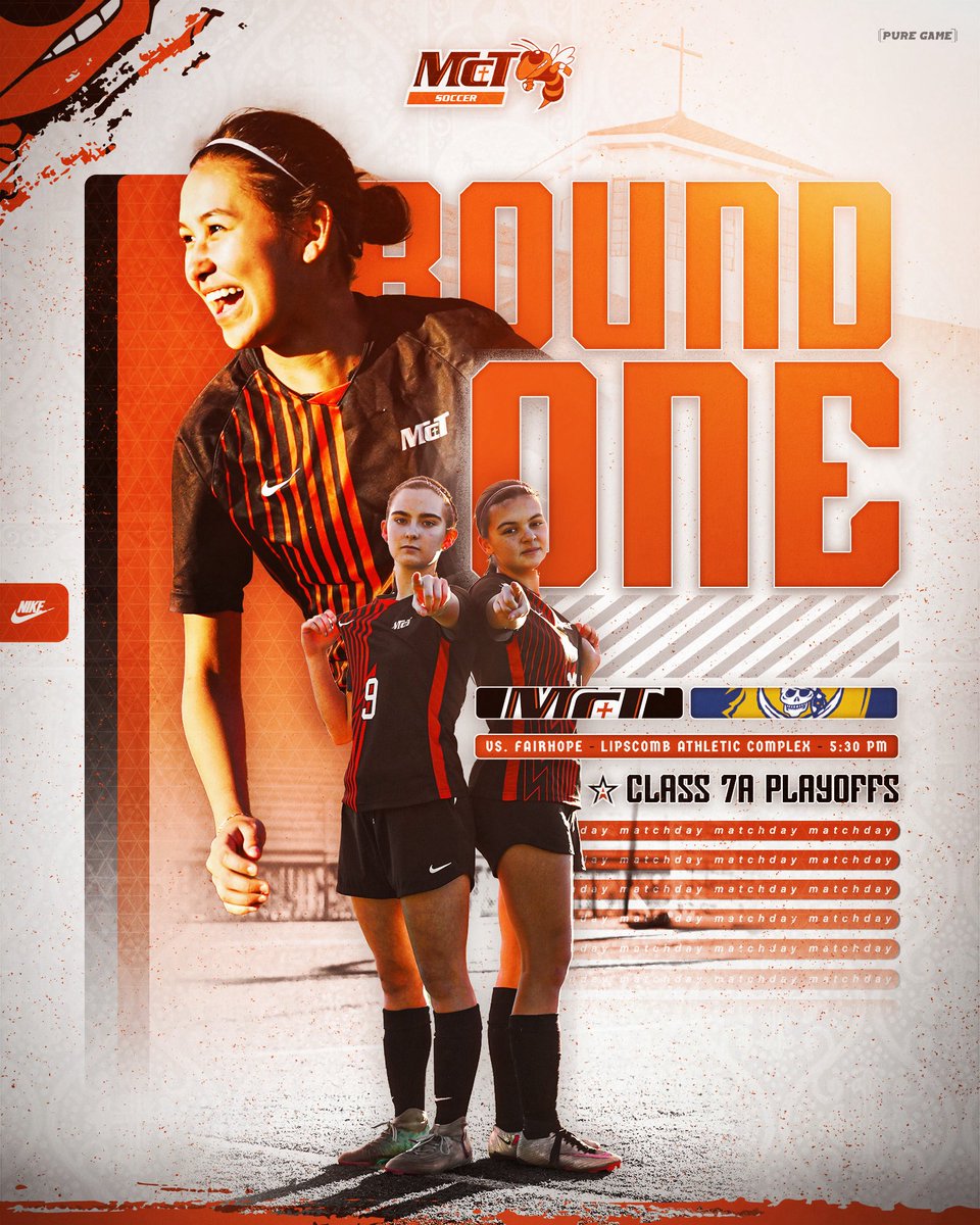 GAME DAY! 
Round 1 of the AHSAA playoffs begins today. We need you there. 5:30 @ The Lip. #weoverme #swarm #soccer #highschool