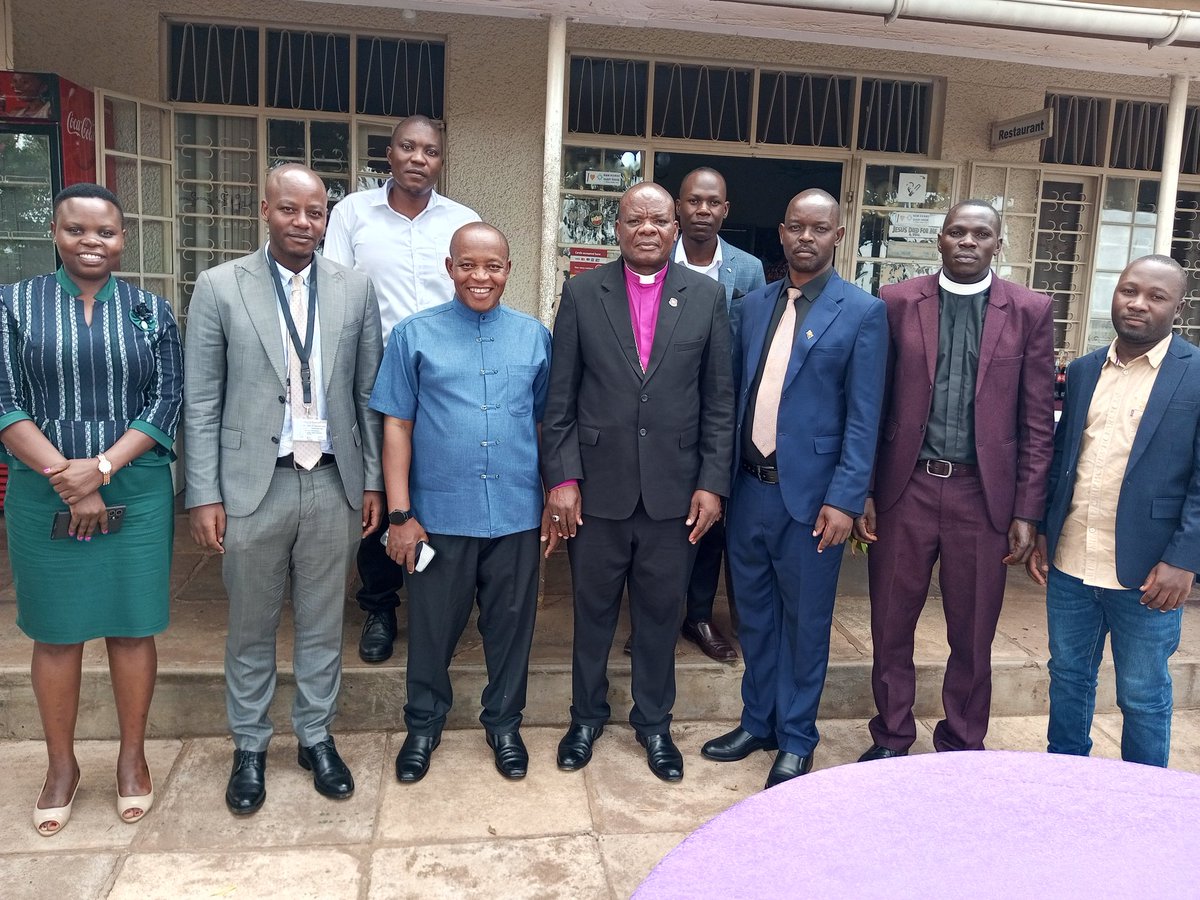 Church of Uganda (@churchofuganda_) on Twitter photo The Bishop of Bunyoro-Kitara Diocese, Rt Rev Jacob Ateirweho, yesterday met with Church Commissioners Holding Co. Ltd CEO Rev Dr Jasper Mpirirwe Tumuhimbise <a href="/jaspermt/">Rev. Dr. Jasper M.T</a> and officials from the Ministry of Lands, Housing and Urban Development at Namirembe Guesthouse in Kampala to The Bishop of Bunyoro-Kitara Diocese, Rt Rev Jacob Ateirweho, yesterday met with Church Commissioners Holding Co. Ltd CEO Rev Dr Jasper Mpirirwe Tumuhimbise <a href="/jaspermt/">Rev. Dr. Jasper M.T</a> and officials from the Ministry of Lands, Housing and Urban Development at Namirembe Guesthouse in Kampala to