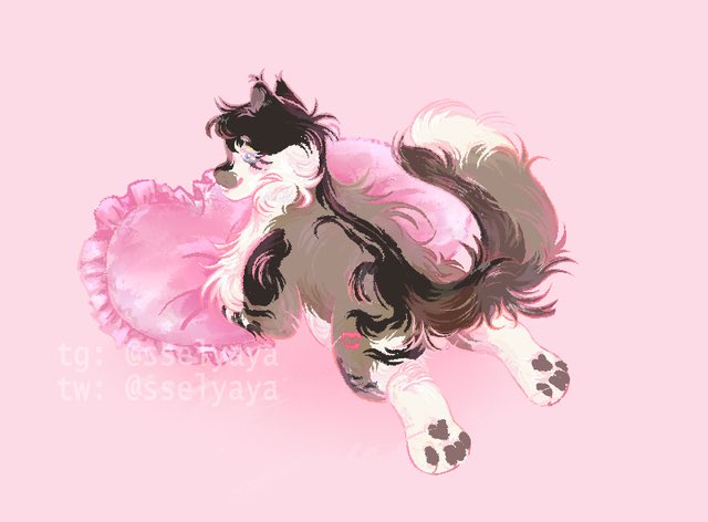 That's not my kiss!!🫣🫣

、The sky is crying this week. 🌧 It seems that every year the weather mourns the events of the past.
#artmoots #art #digitalart