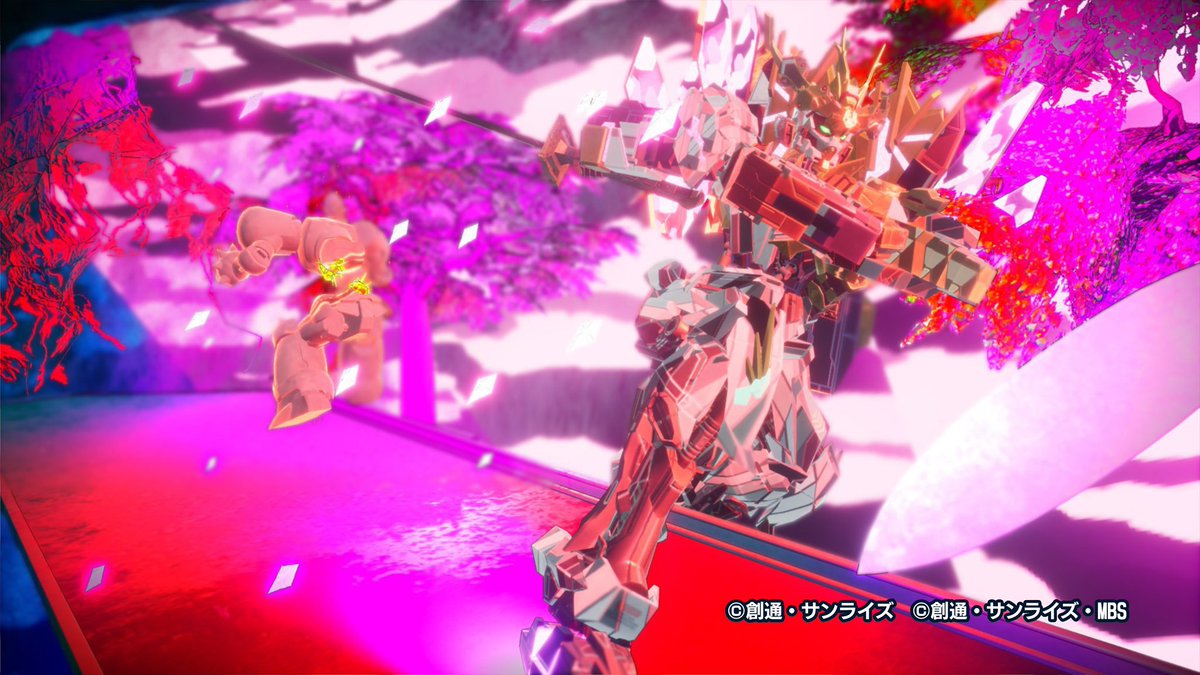ガンブレイベント「春」に参加しましたー！

PN　ジャワ
作品名　桜舞う闘い
機種　ps版

他ゲーやってたりで久しぶりにジオラマ作ったけどやっぱりなんだかんだで作るの楽しい！
#ガンダムブレイカー4  #ガンブレ4