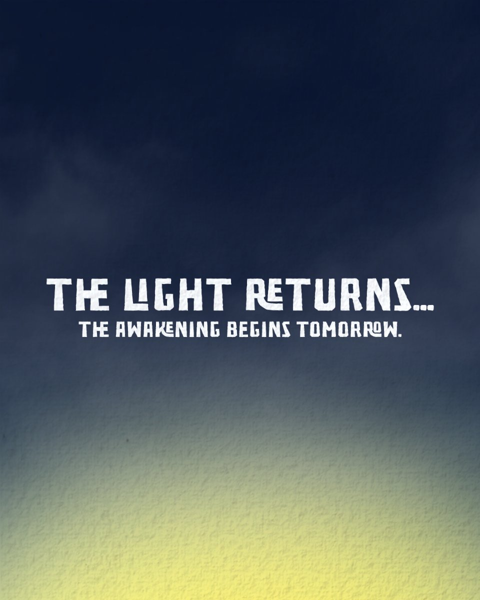 BeingsMythical's tweet image. As the lights went out on the Iberian peninsula, the Mythical Beings team was also left in the shadows.
A thunderstorm, an unexpected power outage... and the awakening had to wait.
But even in the darkness, the first light runs its course.
Season 8 arrives tomorrow, April 30.…