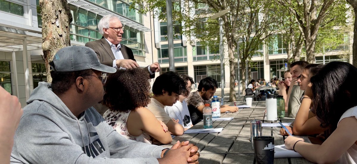 Prof Linda Gay Griffith (@lindaggriffith1) on Twitter photo The incomparable <a href="/DALauffenburger/">Douglas A Lauffenburger</a> teaching Engineering Ethics, outside on a beautiful spring day. Topic - CRISPR gene editing. Note, he just won a prestigious MIT award for undergraduate advising. A true educator at heart. The incomparable <a href="/DALauffenburger/">Douglas A Lauffenburger</a> teaching Engineering Ethics, outside on a beautiful spring day. Topic - CRISPR gene editing. Note, he just won a prestigious MIT award for undergraduate advising. A true educator at heart.