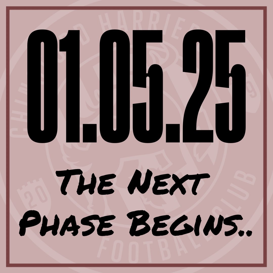 Chingford Harriers FC (@chingharriers) on Twitter photo ⏳💭… #Metamorphosis #NextPhase #LevelUp #ChangeIsComing ⏳💭… #Metamorphosis #NextPhase #LevelUp #ChangeIsComing