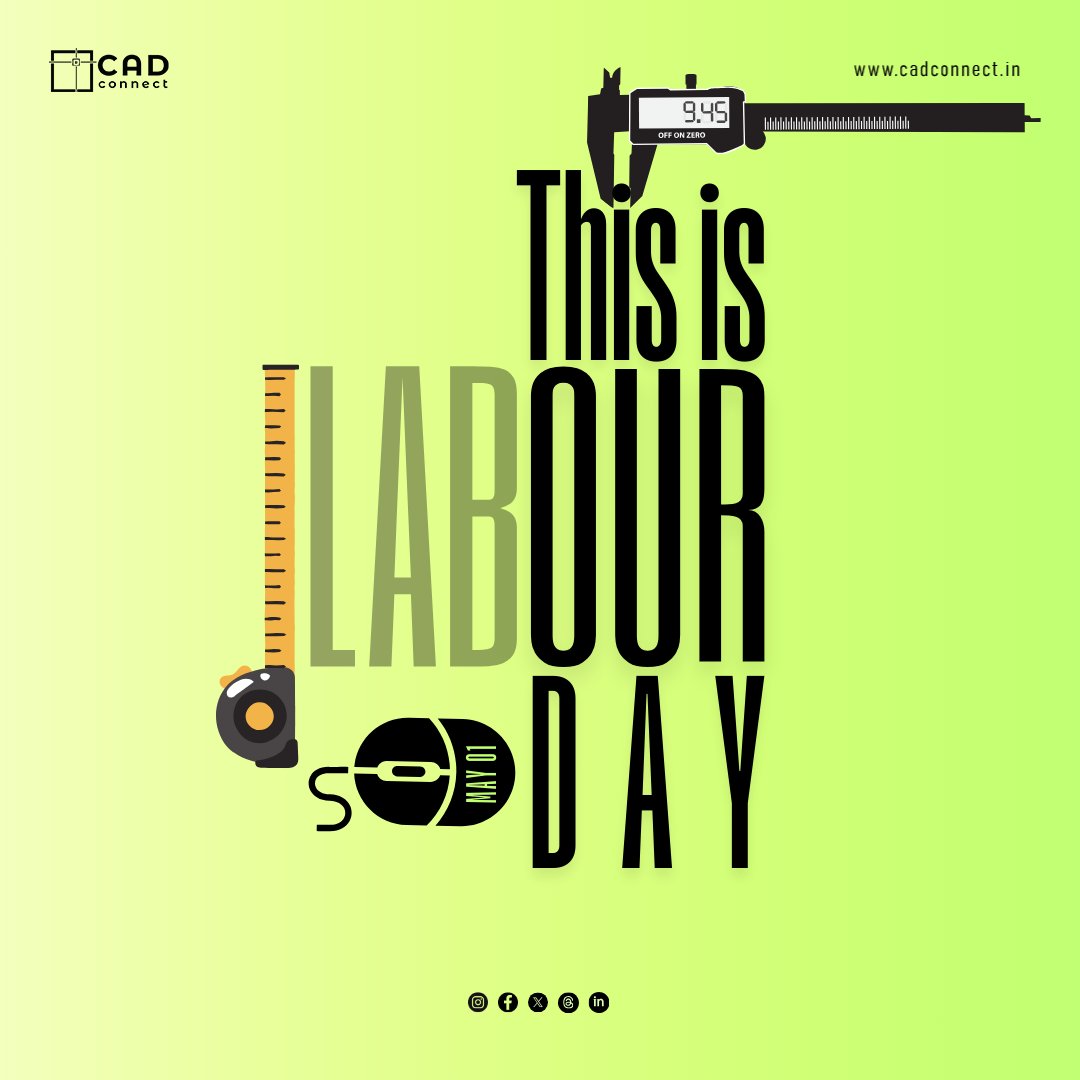CadConnect's tweet photo. This International Labour Day, we honor the hands that build our world. At CAD Connect, we believe sustainable design is key to creating safer, healthier, and more efficient workspaces, for today and the future. Let’s design a better tomorrow together.

#WorkersDay2025 https://t.co/rnUwWFz9Hq