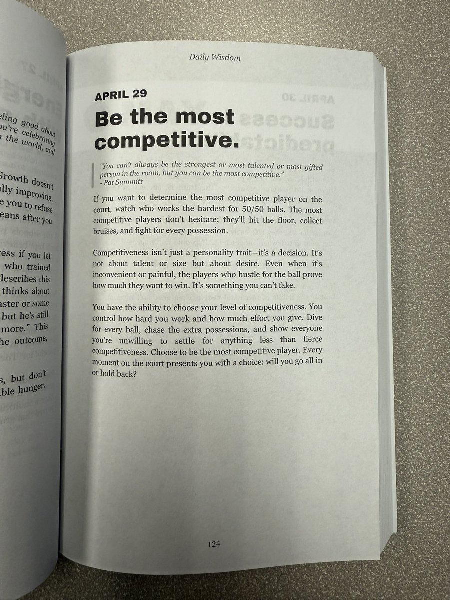 Zach Dougherty (@zach_dougherty8) on Twitter photo Choose to be the most competitive player. Every moment on the court presents you with a choice: will you go all in or hold back?”
<a href="/BallisPsych/">Ball is Psych</a> Choose to be the most competitive player. Every moment on the court presents you with a choice: will you go all in or hold back?”
<a href="/BallisPsych/">Ball is Psych</a>
