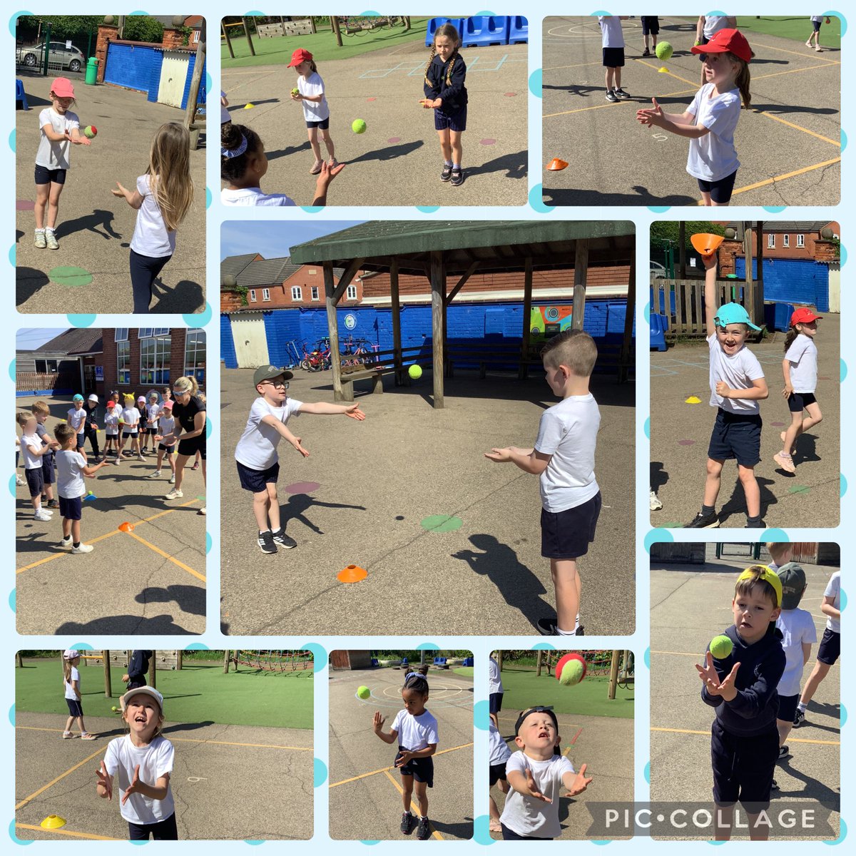 This term, <a href="/Chance2Shine/">Chance to Shine</a> will be delivering cricket sessions to our Year 2 children. Today, we practiced our catching skills and played lots of games in the lovely sunshine! 🌞
<a href="/RaundsPark/">Raunds Park Infants</a>