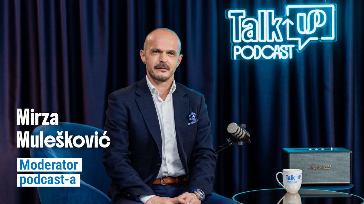 UPCG_MEF's tweet photo. Moderator podcasta Talk UP, koji @UPCG_MEF realizuje uz podršku @ilo,ekonomski analitičar, Mirza Milešković, u tri epizode razgovaraće o ključnim temama za razvoj crnogorske privrede.
Pratite nas i saznajte kako zajedno možemo graditi pravedniji i efikasniji poslovni ambijent https://t.co/sLn1ojOrNl
