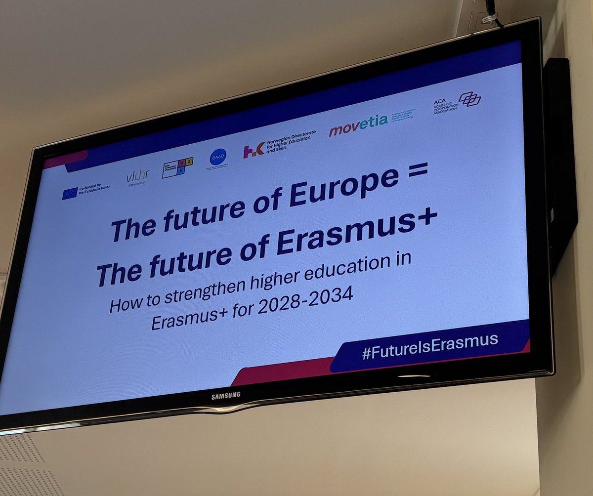 Welsh HE Brussels (@_wheb_) on Twitter photo What next for Erasmus+? Finding out more with colleagues from across Europe #FutureIsErasmus <a href="/ACASecretariat/">ACA - Academic Cooperation Association</a> <a href="/DAAD_EU/">DAAD Brussels</a> <a href="/movetia_ch/">Movetia CH</a> <a href="/CZELO_Brussels/">CZELO_Brussels</a> and VLUHR What next for Erasmus+? Finding out more with colleagues from across Europe #FutureIsErasmus <a href="/ACASecretariat/">ACA - Academic Cooperation Association</a> <a href="/DAAD_EU/">DAAD Brussels</a> <a href="/movetia_ch/">Movetia CH</a> <a href="/CZELO_Brussels/">CZELO_Brussels</a> and VLUHR