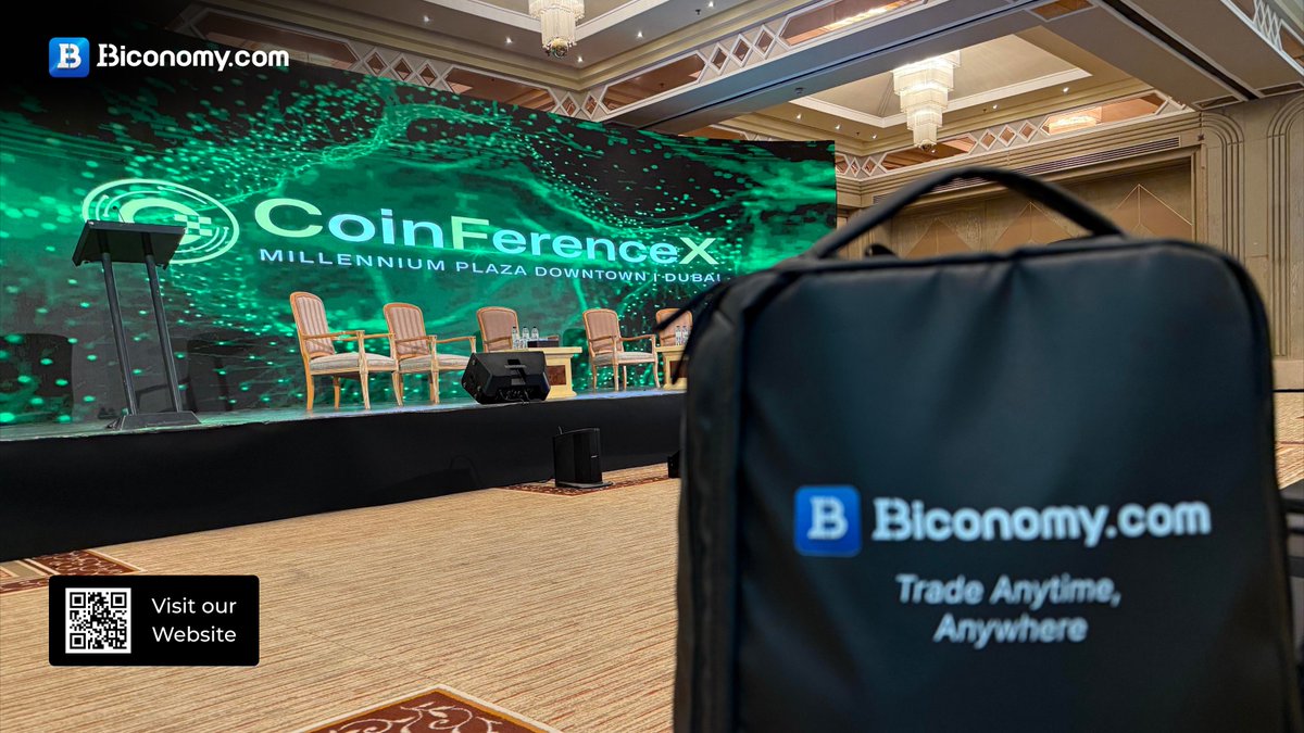 Every team has a secret star… Ours? A little backpack with a BIG journey!🧳✈️

From <a href="/teamz_inc/">TEAMZ, Inc.</a>, to <a href="/CoinferenceX/">CoinFerenceX</a>, to <a href="/bchaindisrupt/">Blockchain Disrupt</a> (he was camera-shy!) and now en route to <a href="/token2049/">TOKEN2049</a>!🚀

Catch him in action, follow his steps. They’re full of stories!

#BiconomyCom #BIT