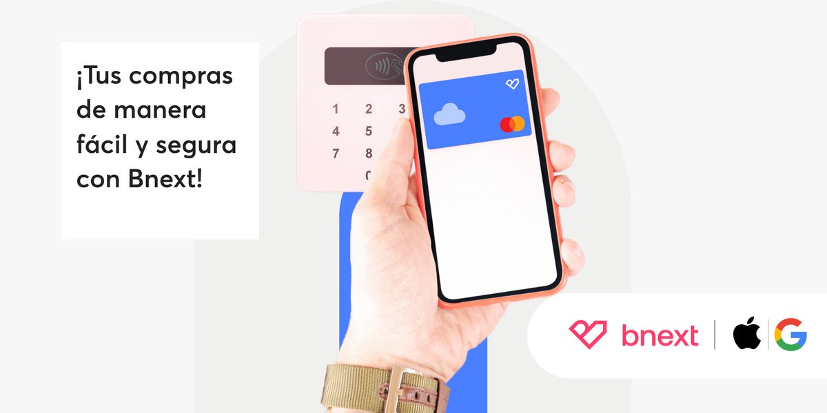 💳¡Paga fácil y seguro con Bnext!

Añade tu tarjeta Bnext a Google Pay o Apple Pay y disfruta de la comodidad de pagar con un solo toque. Sin tarjeta física… ¡solo tu móvil! 📱

Tu forma de pagar ha evolucionado bnexter 🚀➡️cutt.ly/CrjSlljd