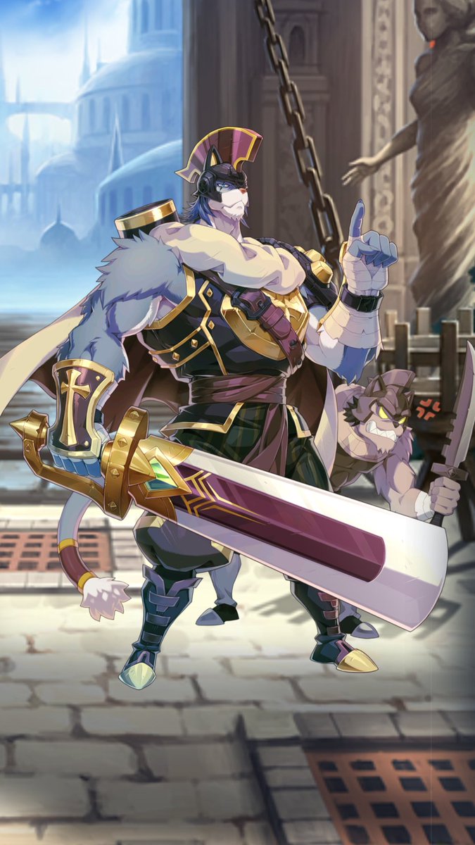 Furry in game epic seven