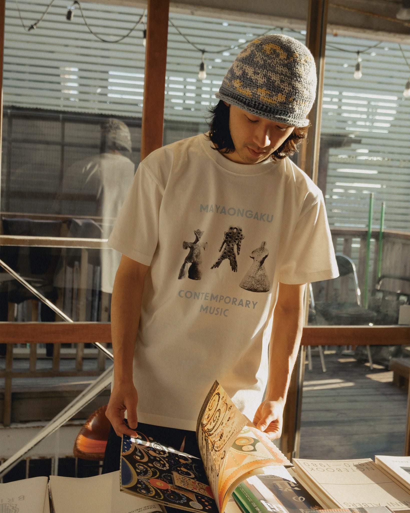 【新品未使用】maya ongaku Meiso Tシャツ　電子音楽瞑想 XL 新品未使用】maya ongaku Meiso Tシャツ 電子音楽瞑想 XL