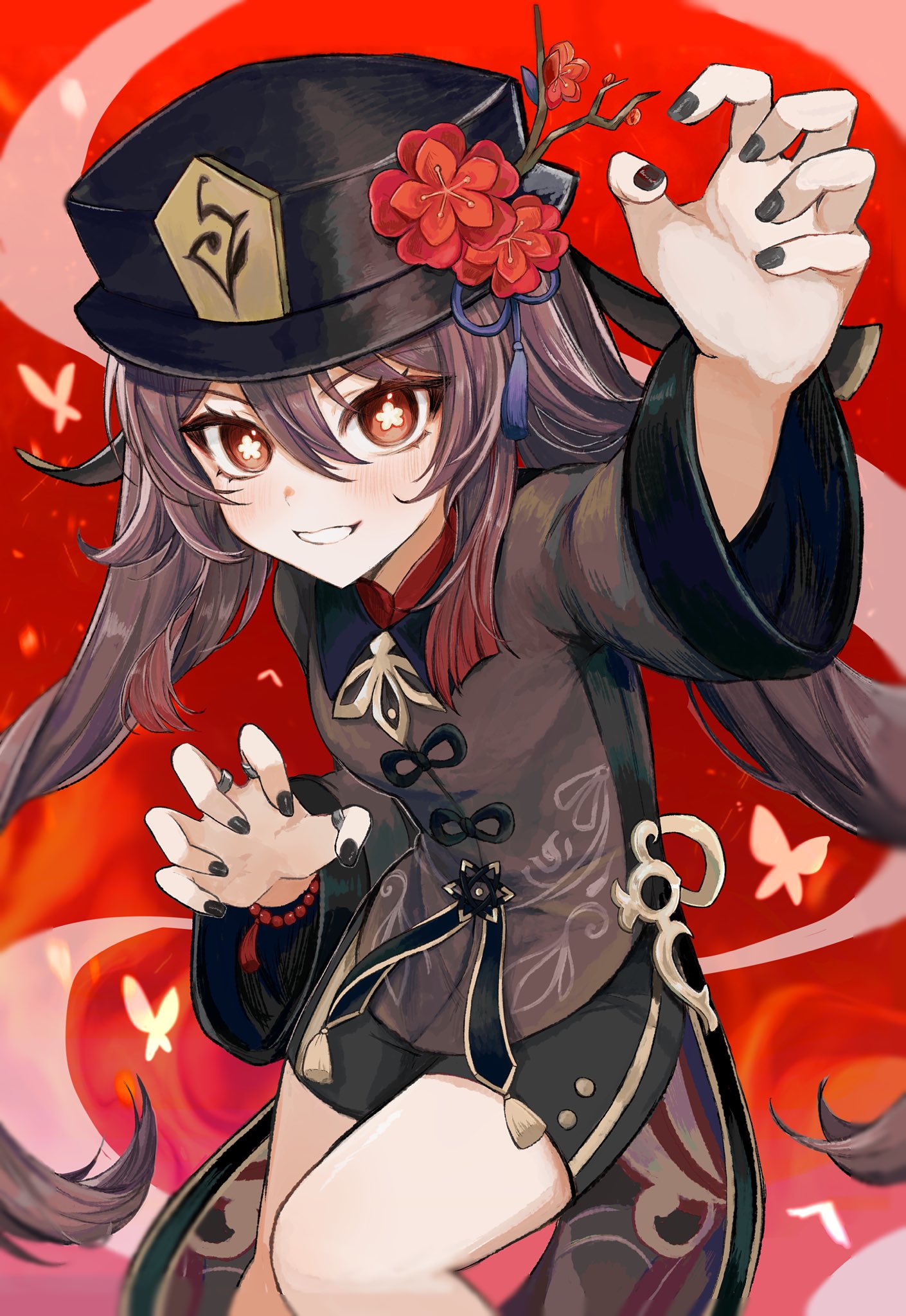 私の描いた絵 こんにちは😊 モグタンのイラストですね～ 結構と知らない人が