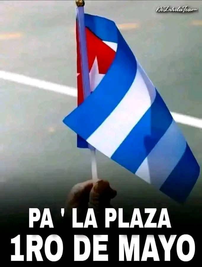 Viva el #1Mayo ‼️
#PorCubaJuntosCreamos 🇨🇺