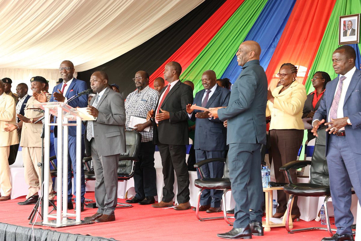 We joined the rest of the world in marking #WorldDayForSafetyAndHealthAtWork  in #Nanyuki to create awareness &amp; stress on prevention of accidents &amp; diseases at work.  2025 theme called for maximum &amp; proper utilization of tech, especially #AI, to enhance workers' safety &amp; health.