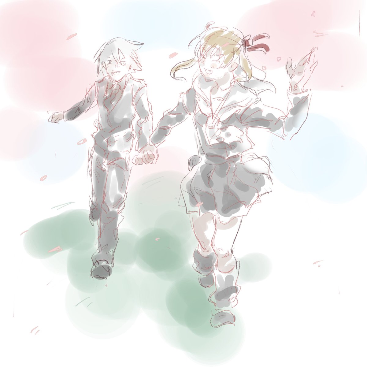 #ソウマカ 我会经常把soul画的太过于纯情www