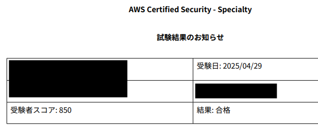 engn001tw's tweet photo. AWS SCS合格しました！
ようやく入口に立てた気持ち
引き続き頑張ります！ https://t.co/zVCVMV2flS