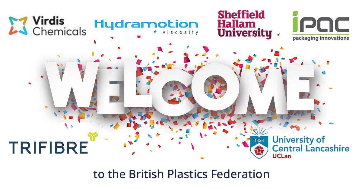 British Plastics Federation (@thebpf) on Twitter photo A big welcome to our most recent members who have joined the British Plastics Federation! 🎉
<a href="/Trifibre/">Trifibre</a>
<a href="/VirdisChemicals/">VirdisChemicals</a>
<a href="/HydramotionUK/">Hydramotion Ltd</a>
<a href="/iPacPackagingUK/">iPac</a>
<a href="/sheffhallamuni/">Sheffield Hallam University</a>
<a href="/Uni_Lancashire/">The University of Central Lancashire - UCLan</a>
We look forward to supporting you in 2025...
#welcome 👏 A big welcome to our most recent members who have joined the British Plastics Federation! 🎉
<a href="/Trifibre/">Trifibre</a>
<a href="/VirdisChemicals/">VirdisChemicals</a>
<a href="/HydramotionUK/">Hydramotion Ltd</a>
<a href="/iPacPackagingUK/">iPac</a>
<a href="/sheffhallamuni/">Sheffield Hallam University</a>
<a href="/Uni_Lancashire/">The University of Central Lancashire - UCLan</a>
We look forward to supporting you in 2025...
#welcome 👏