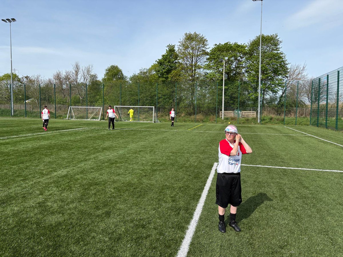 Our Clyde United team are at Little Kerse today taking part in the Scottish Mental Health Football League's April Tournament Day - good luck folks!
❤️🤍🖤