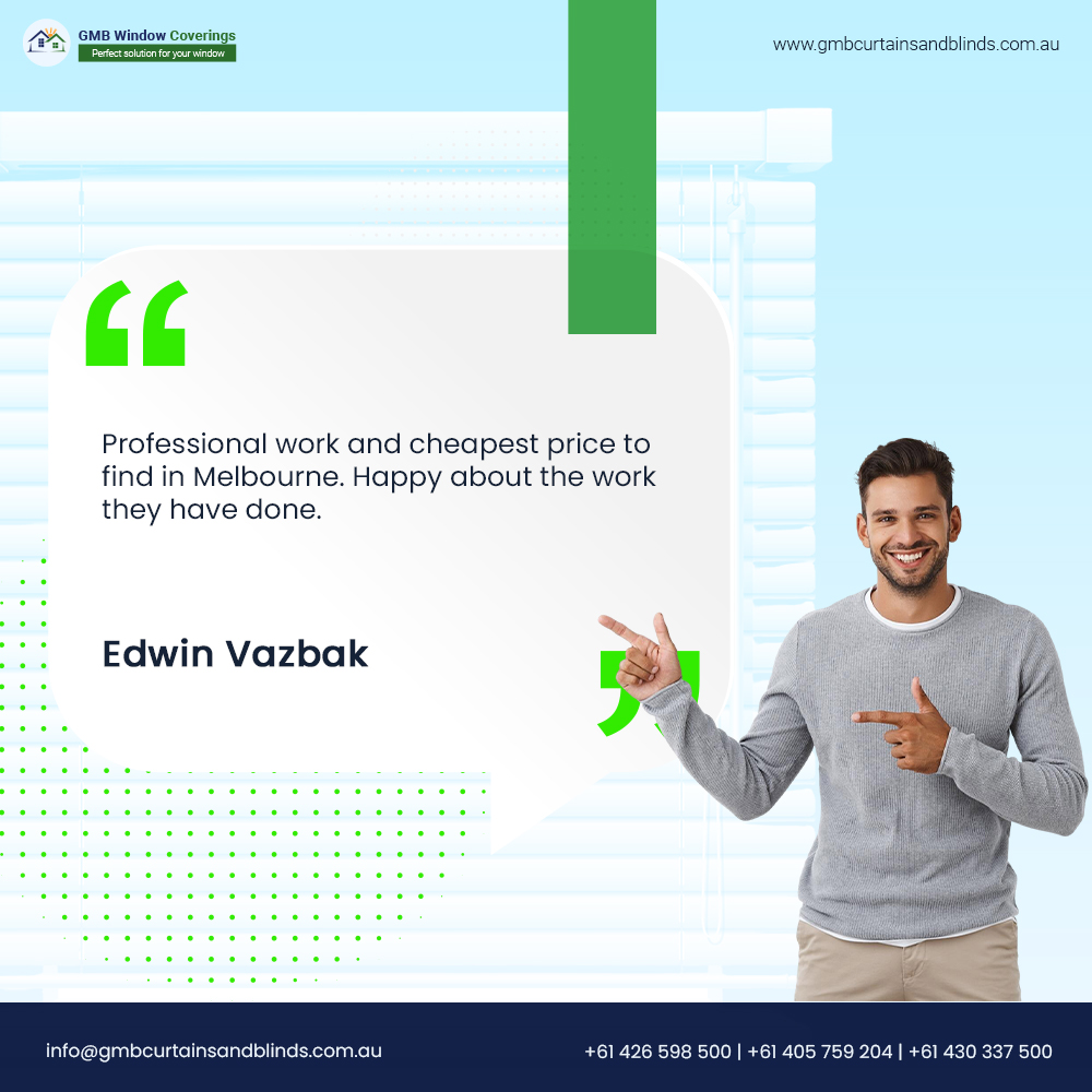 gmb_window's tweet photo. 🌟 1. Your Feedback Fuels Our Passion!
We’re grateful for every kind word our clients share. 
📞 +61 426 598 500 | +61 405 759 204 | +61 430 337 500
📧 info@gmbcurtainsandblinds.com.au
🌐 https://t.co/q927j8ziAh

#CustomerDelight #GMBCurtains #SheerElegance #CurtainLove https://t.co/VmPb9t0pb6