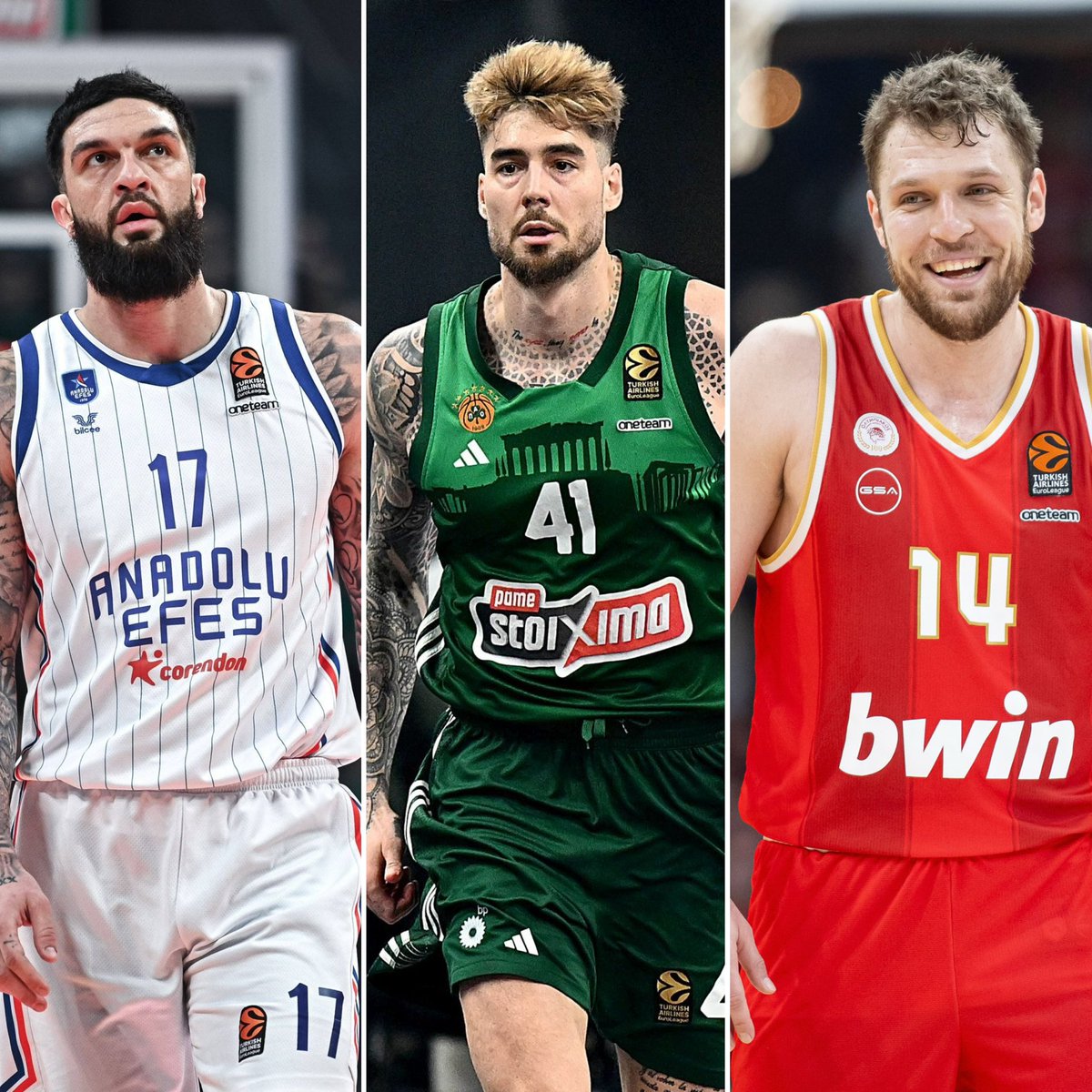 BasketNews (@basketnews_com) on Twitter photo TOP PIR Leaders After 2 EuroLeague Playoff Games π₯
π«π· Vincent Poirier 26.0
π§π¬ Sasha Vezenkov 24.5
πΊπΈ πΉπ· Shane Larkin 23.0
πͺπΈ Juancho Hernangomez 21.5
πΊπΈ Nigel Hayes-Davis 20.5
πΊπΈ π²π° TJ Shorts 19.0
π·πΈ Nikola Milutinov 18.0
π«π· Elie Okobo 18.0
π«π· Mam Jaiteh 17.0 TOP PIR Leaders After 2 EuroLeague Playoff Games π₯
π«π· Vincent Poirier 26.0
π§π¬ Sasha Vezenkov 24.5
πΊπΈ πΉπ· Shane Larkin 23.0
πͺπΈ Juancho Hernangomez 21.5
πΊπΈ Nigel Hayes-Davis 20.5
πΊπΈ π²π° TJ Shorts 19.0
π·πΈ Nikola Milutinov 18.0
π«π· Elie Okobo 18.0
π«π· Mam Jaiteh 17.0