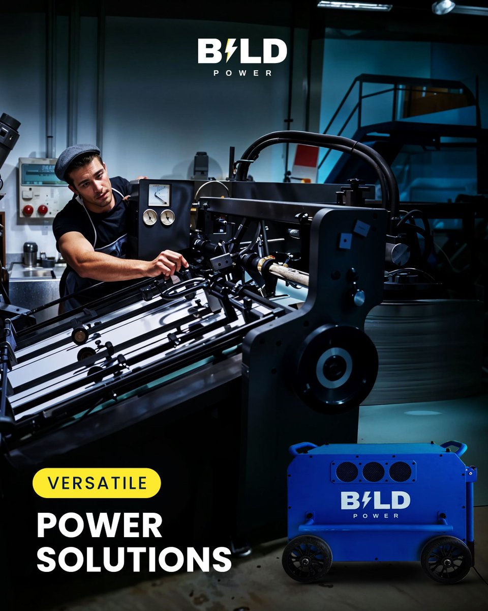 bildpower_io's tweet photo. From powering heavy machinery to charging essential devices, OffGrid Pro adapts to all your industrial power requirements.​ ⚡ Be First. Save Big. Join the VIP list for exclusive pre-order discounts—only for the next 35 spots! Claim yours now: https://t.co/qZBFHqjD7S #OffGridPro https://t.co/nRKZBK1cqA
