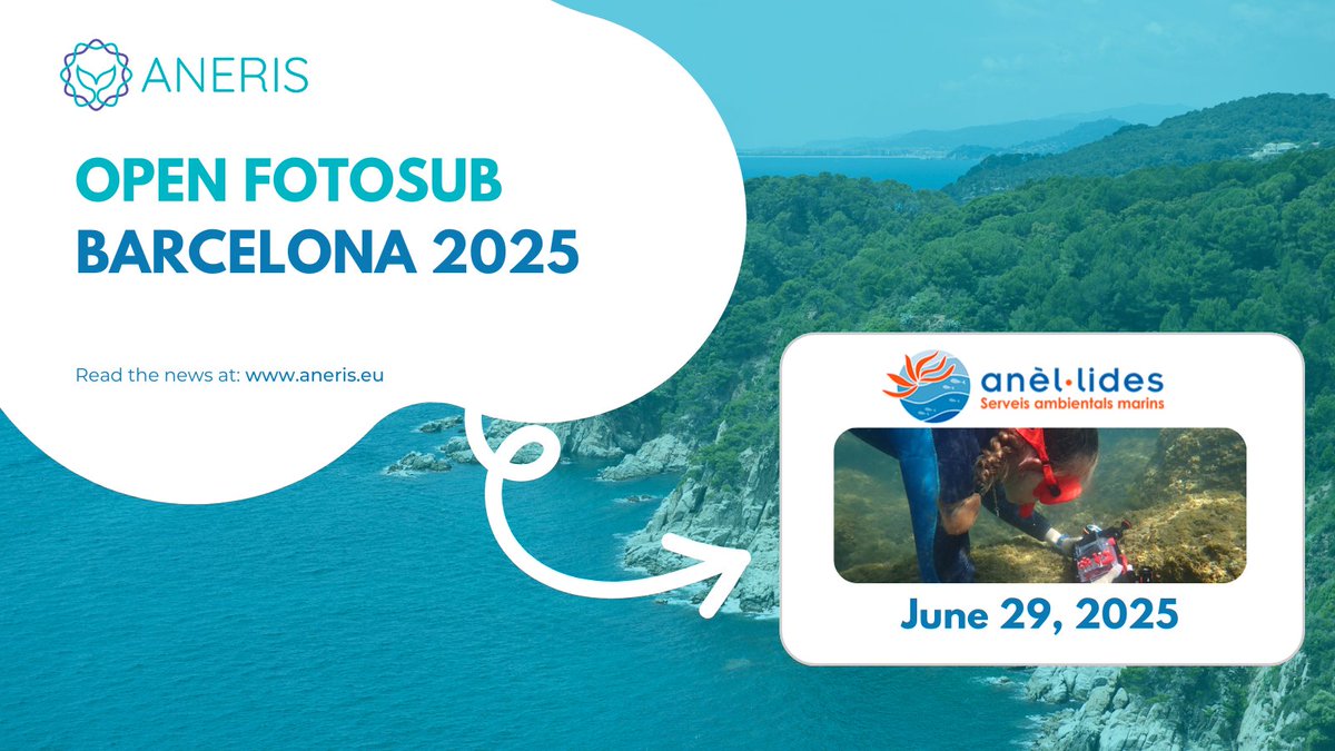 Open FotoSub Barcelona 2025 - a friendly underwater photography competition while snorkeling and exploring Barcelona’s marine #biodiversity

🐡 Your observations will contribute to #BioMARató Catalunya via the #MINKA platform.

🔗 More information:
anellides.com/event/open-fot…