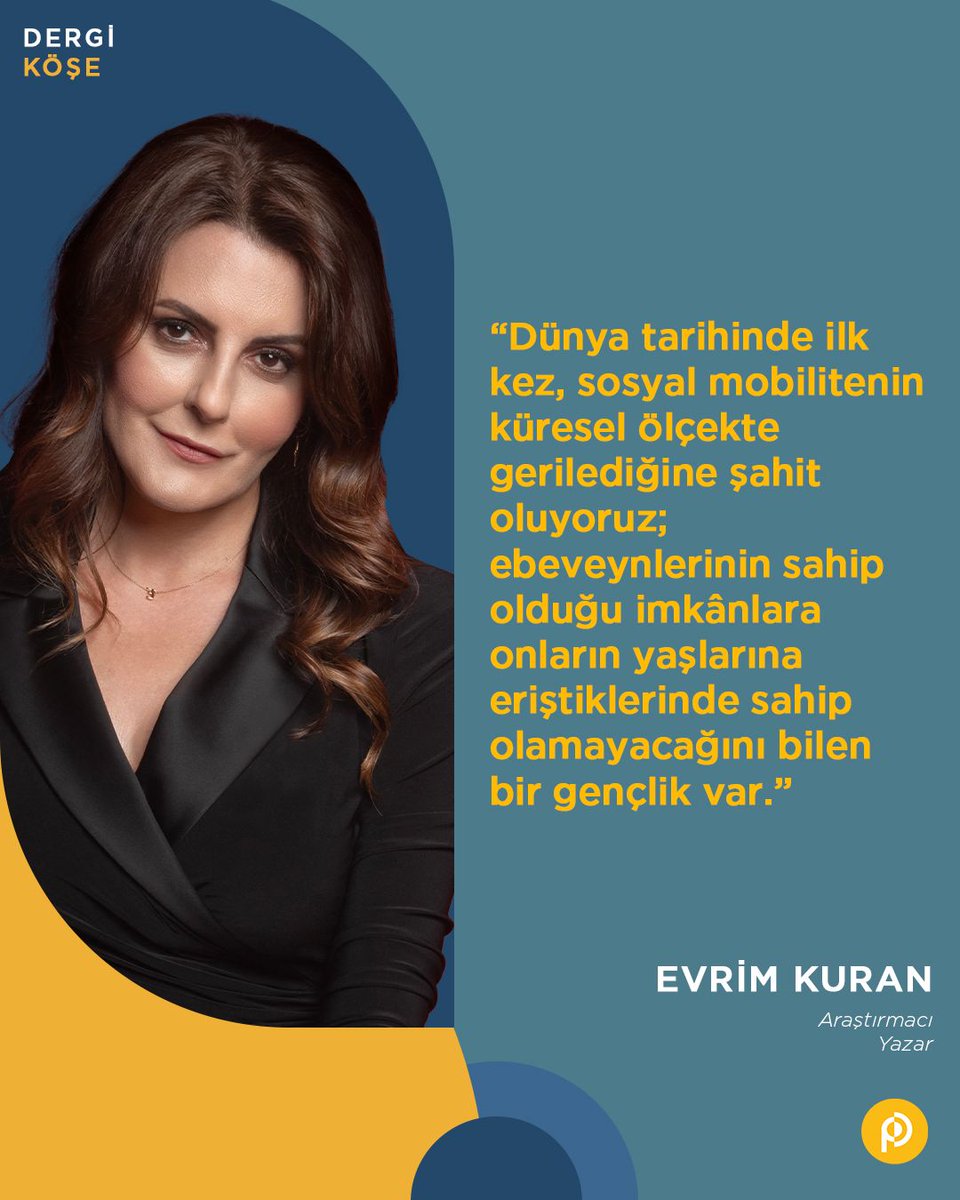 Araştırmacı ve Yazar <a href="/evrimkuran/">Evrim Kuran</a> yazdı: Türkiye'de genç olmak: Stres, umutsuzluk ve gelecek kaygısı 
👉l24.im/75xruiE