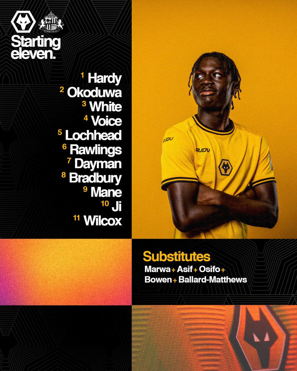 📋 Our final #U18PL starting lineup of the season as we host <a href="/AcademyOfLight/">SAFC Academy</a> at Compton this afternoon.

Kick-off is at 1pm. 🐺