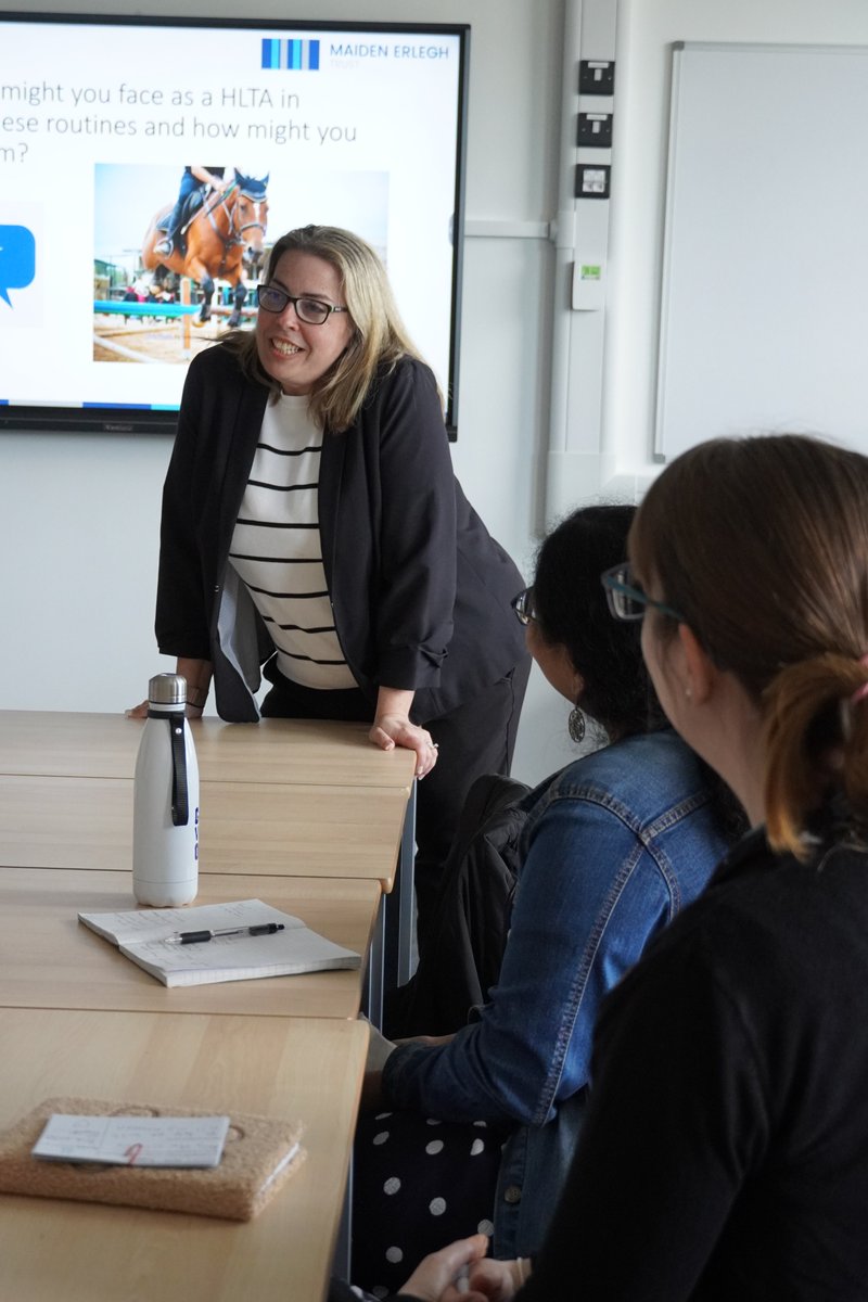 _MEInstitute's tweet image. A huge thank you to Claire Wilmot, Headteacher at @CranburyCollege, for leading an inspiring Higher Level #TeachingAssistant workshop last week. 

A fantastic opportunity for learning, collaboration and growth.

#TeamMEI #TeamMET #TeamCranbury #CPD #ProfessionalDevelopment