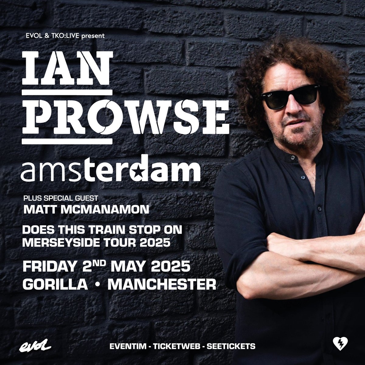 EVOL (@clubevol) on Twitter photo ๐๐๐๐ ๐
๐๐๐๐๐
<a href="/IanProwse/">Ian Prowse</a> and his mighty band of brothers and sisters are on top, top form LIVE at Manchester's <a href="/thisisgorilla/">GORILLA</a> with special guest <a href="/MattMcmanamon/">๐ผ๐๐๐ ๐ผ๐๐ผ๐๐๐๐๐๐ ๐ผ๐๐๐๐</a> (Dead60s)
Tickets still available <a href="/seetickets/">See Tickets</a> ๐
Don't miss them like this!
seetickets.com/event/ian-prowโฆ ๐๐๐๐ ๐
๐๐๐๐๐
<a href="/IanProwse/">Ian Prowse</a> and his mighty band of brothers and sisters are on top, top form LIVE at Manchester's <a href="/thisisgorilla/">GORILLA</a> with special guest <a href="/MattMcmanamon/">๐ผ๐๐๐ ๐ผ๐๐ผ๐๐๐๐๐๐ ๐ผ๐๐๐๐</a> (Dead60s)
Tickets still available <a href="/seetickets/">See Tickets</a> ๐
Don't miss them like this!
seetickets.com/event/ian-prowโฆ