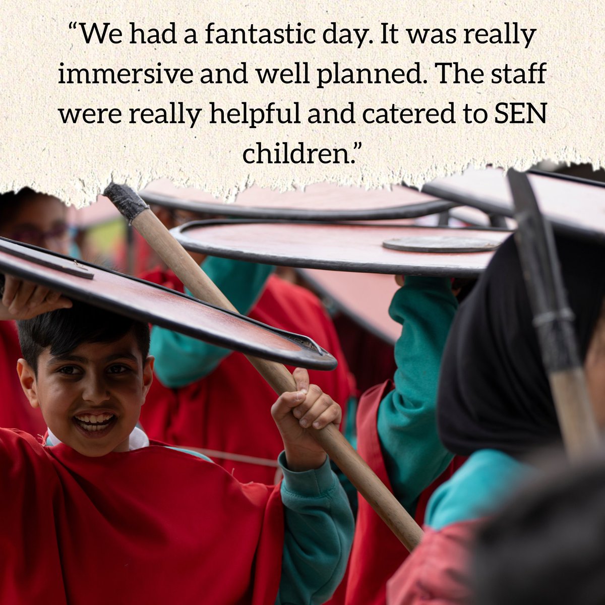 ROMAN EDUCATION DAY 🛡️

People are loving their visits! And we love having them! 

murtonpark.co.uk/schools/roman/

#murtonpark #education #ks2 #schooltrip #roman #history