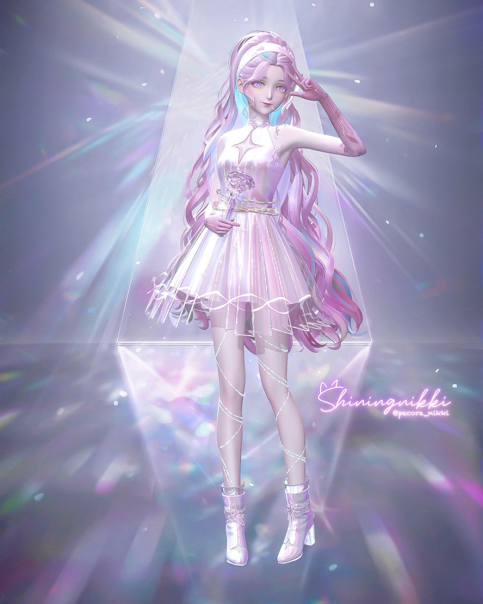 pecora_nikki's tweet photo. ルインアイドルニキちゃん(pq*´꒳`*)♥︎♥︎*。
ヘアがとてもかわいい🩷
#シャイニキ https://t.co/WpqyK5JzQ5