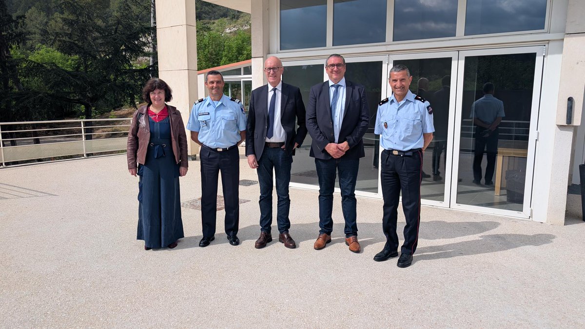 L'#Ensosp et l’<a href="/EntenteValabre/">VALABRE</a> ont reçu cette semaine la visite de M. Jean-Paul Cuzin, président du conseil d’administration du <a href="/SDIS_63/">SDIS 63 Officiel</a>, des membres de son bureau et de son directeur.