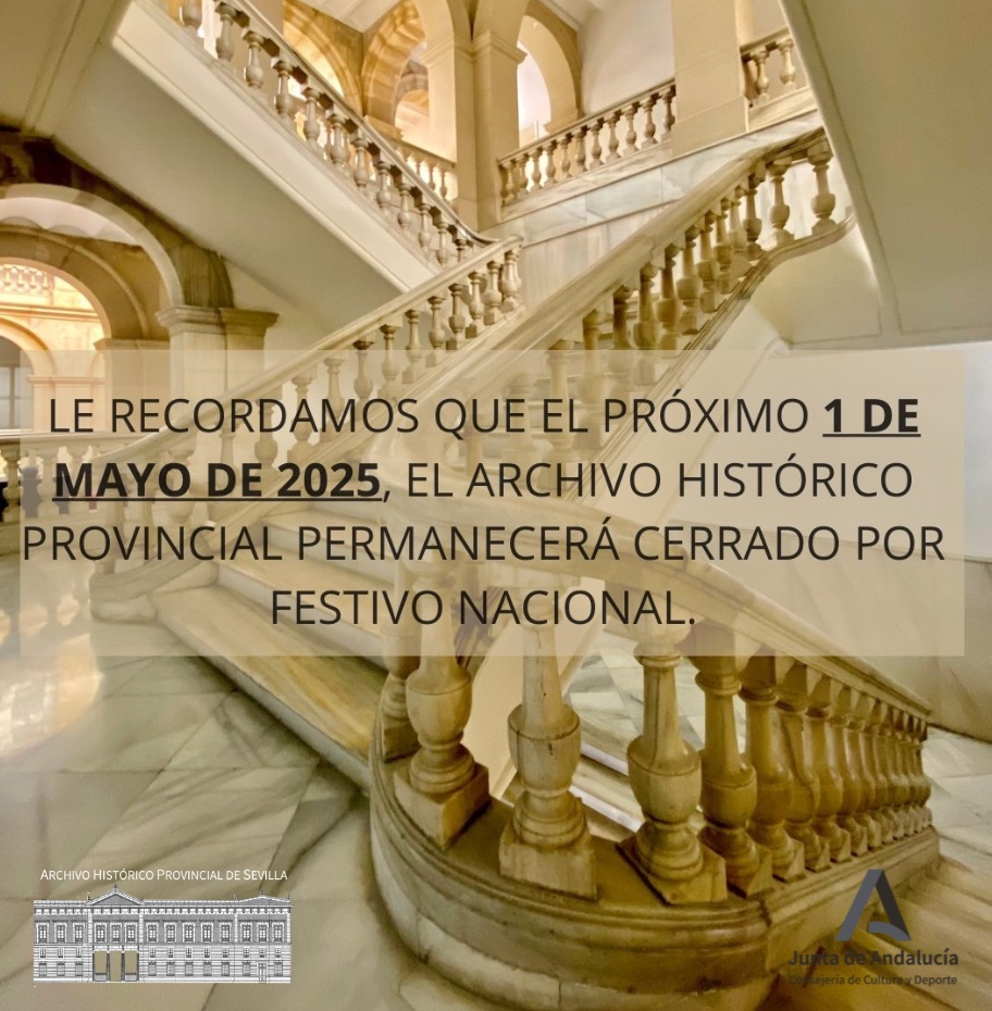 ahpsevilla's tweet photo. ‼️CIERRES TEMPORALES DE LA SALA 
El próximo jueves #PrimeroDeMayo, #DíaInternacionalDelTrabajo, el @ahpsevilla  permanecerá cerrado por #festivonacional.
(1/3)🧵 https://t.co/QFaT8dxrJD